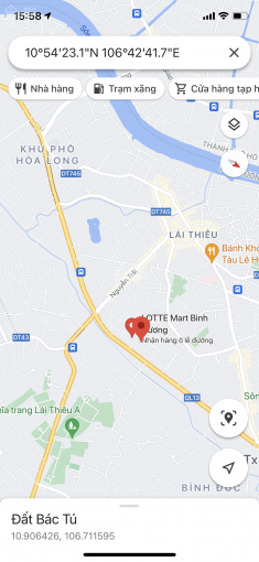 Cần bán lô đất vị trí đẹp liền kề siêu thị Lotte Mart Bình Dương