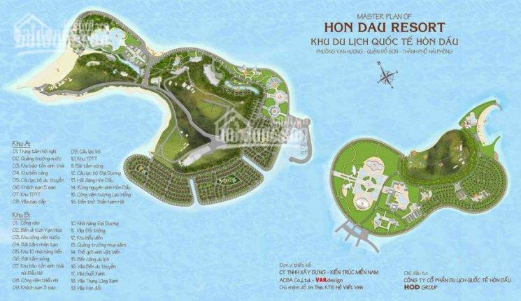 Bán đất biệt thự khu Suối Xanh dự án Hòn Dấu Resort, Đồ Sơn, Hải Phòng
