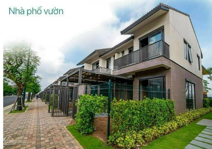 Chính chủ bán thu hồi vốn nhà phố vườn 1T2L, liền kề trục shophouse thương mại, hướng ra bến thuyền