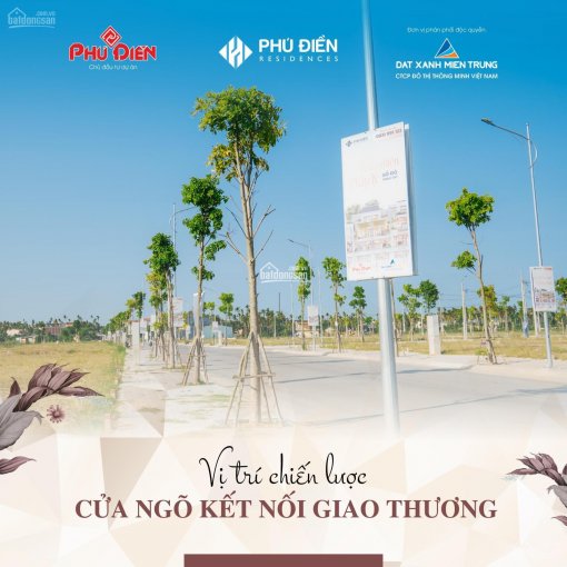 Bán đất nền khu đô thị Phú Điền - Sổ đỏ chính chủ