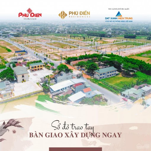 Bán đất nền khu đô thị Phú Điền - Sổ đỏ chính chủ