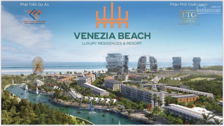 Bán shophouse dự án Venezia Beach Bình Châu