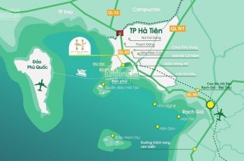 Chỉ 500tr sở hữu biệt thự biển đẹp nhất trung tâm Hà Tiên, SHR lâu dài, thanh toán dài hạn 36 đợt