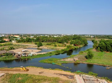 Đất nền mặt tiền Đinh Đức Thiện liền kề KCN Cầu Tràm sổ hồng riêng từng nền, DT 90m2 chỉ 1,57 tỷ