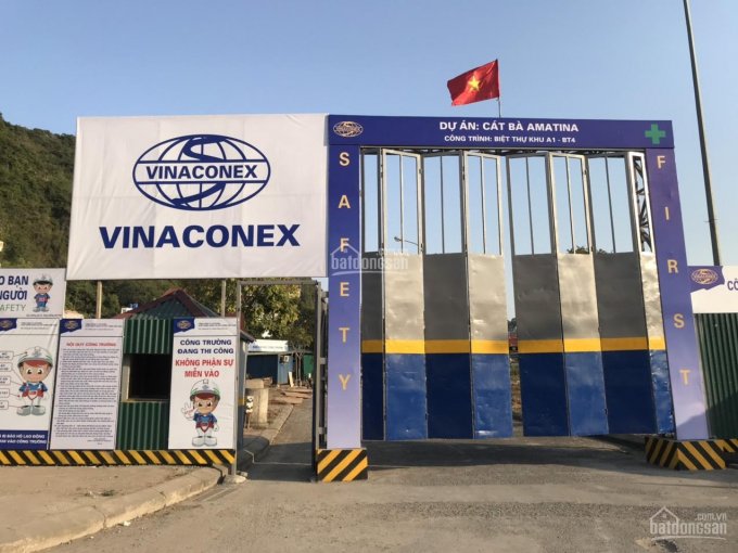 Bán đất dự án Vinaconex Cát Bà Amatina - 160 - 500m2, 1ao nhà quý 1/2022