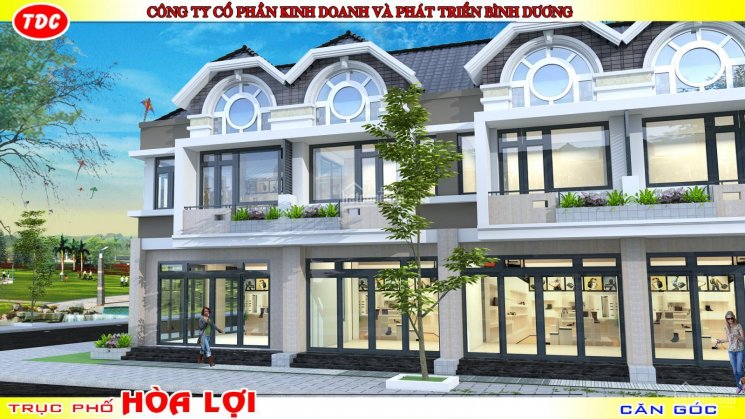 Becamex mở bán shophouse Hoà Lợi chỉ 4 tỷ/ căn 5*22m, LH 0917599996