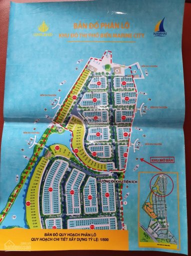 Bán lô đất Marine City Vũng Tàu, vị trí độc tôn giá 1.750 tỷ (khu đô thị phố biển)