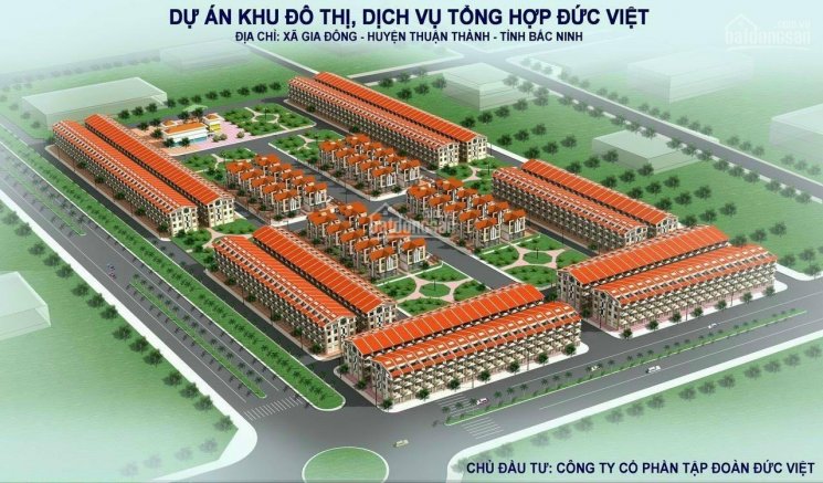 Bán lô góc cực đẹp số 42 KĐT Đức Việt, Thuận Thành, 100m2, MT 5m, hạ tầng hoàn thiện, giá đầu tư