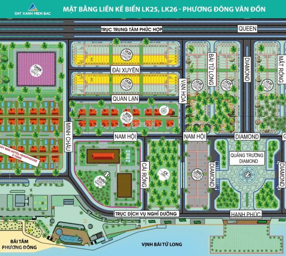 Mở bán block liền kề 25,26 vị trí sát biển