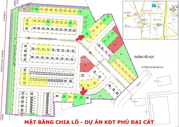 Chính chủ: Cần bán cắt lỗ siêu sâu lô góc đất nền tại khu đô thị Phú Đại Cát, Phổ Yên, Thái Nguyên