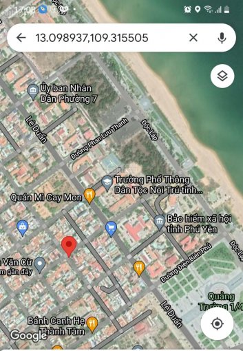 Bán nhà 2 mặt tiền đường lớn Nguyễn Văn Cừ - phường 7 - Tuy Hòa - gần biển