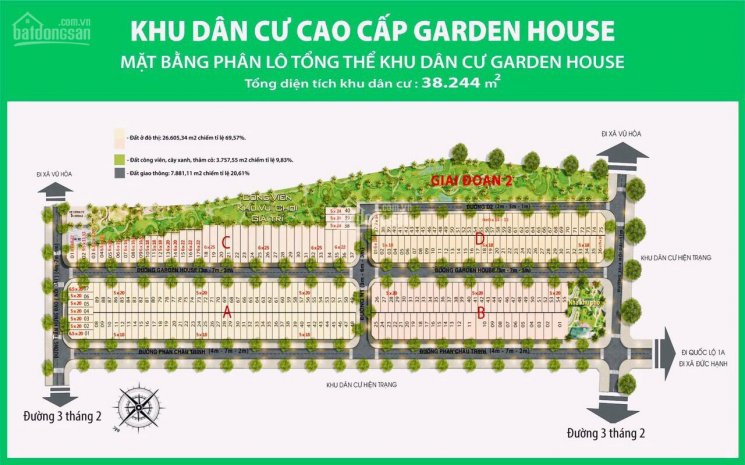 Bán lô A1 - 82 khu Garden House, Đức Tài, Đức Linh, Bình Thuận, chính chủ 0967820405