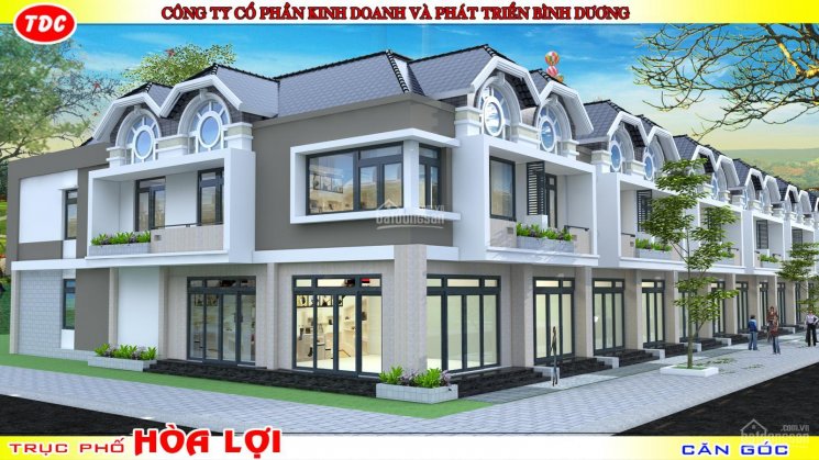 Becamex mở bán shophouse Hoà Lợi chỉ 4 tỷ/ căn 5*22m, LH 0917599996