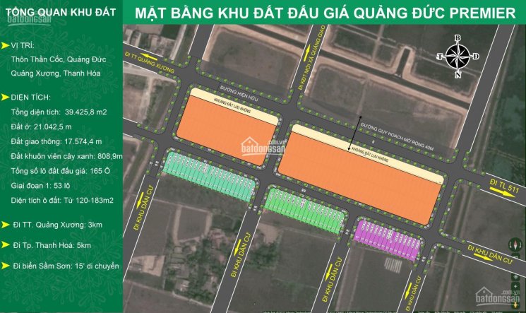 Đất nền giá rẻ tại đường Thanh Niên Xã Quảng Đức Quảng Xương Thanh Hóa, giá chỉ 8tr/m2