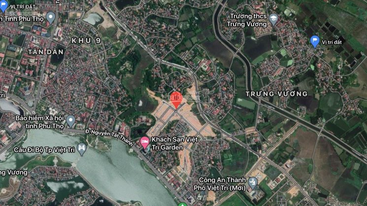 Bán lô biệt thự gần 400m2 trục chính khu đô thị Việt Séc Việt Trì