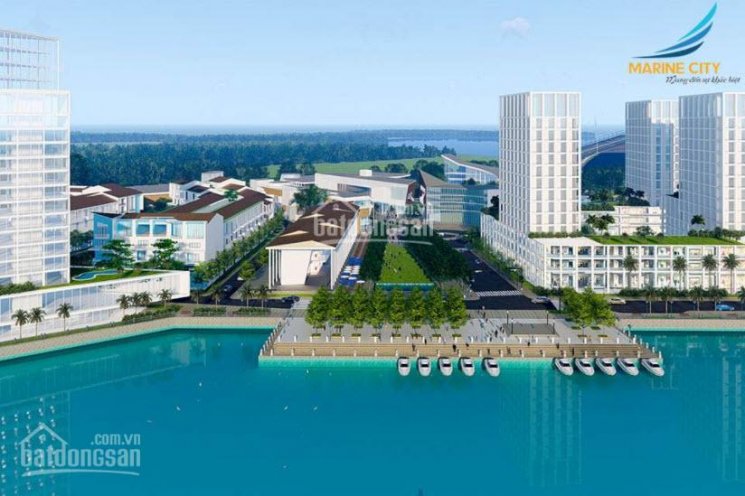 Bán lô đất Marine City Vũng Tàu, vị trí độc tôn giá 1.750 tỷ (khu đô thị phố biển)
