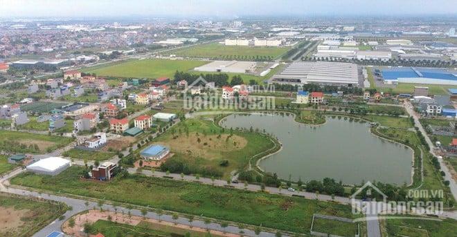 Bán lô đất 100m2 đối diện vườn hoa tại V - Green City Phố Nối giá đầu tư