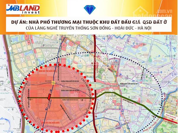 Bán lô đất đấu giá xã Sơn Đồng, Hoài Đức, Hà Nội - cơ hội đầu tư tốt nhất năm 2021