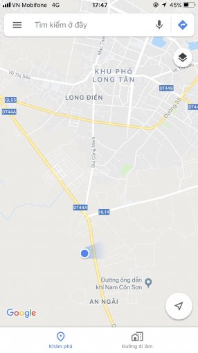 Chính chủ bán đất mặt tiền Tỉnh Lộ 44A, Long Điền, Bà Rịa Vũng Tàu, gần biển Long Hải, giá 1,7 tỷ