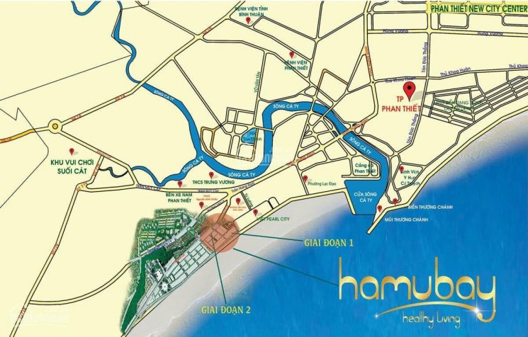 Hamubay Phan Thiết liền kề mặt biển tiềm năng nhất thị trường. LH 0972341010