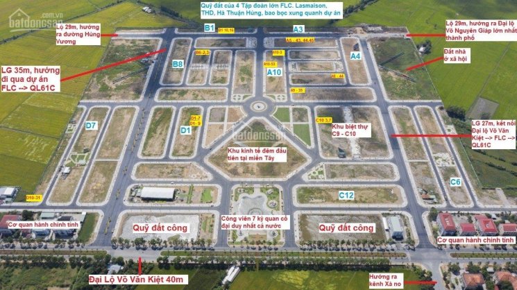 Bán đất nền giá rẻ có 13 triệu/m2 chủ đầu tư cát tường ngay trung tâm thành phố Vị Thanh tỉnh HG