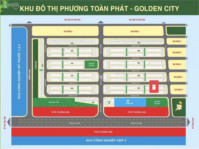 Đất thành phố Bến Cát, ngay sau KCN Vsip 2 mặt tiền ĐT 741. Còn vài nền giá gốc chưa qua đầu tư.