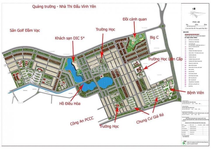 Bán 300m2 - Đường 16.5m thông dự án KĐT Nam Vĩnh Yên - Bìa đỏ sang tên