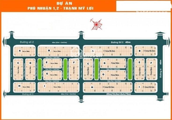 Chính chủ cần bán đất nền dự án Phú Nhuận 2, TML Q2. DT 7x18,5m giá 115tr/m2 sổ đỏ cá nhân