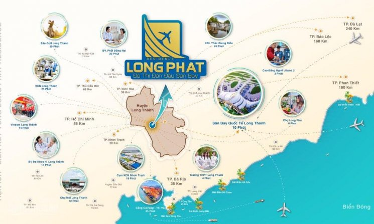 Chính thức nhận giữ chỗ 30tr/booking dự án sân bay Long Thành, pháp lý hoàn thiện