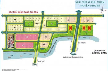 Chủ cần bán gấp đất KDC Cảng Sài Gòn, Nhà Bè, DT 5x23.5m sổ cá nhân 45tr/m2. LH 0937.81.92.99