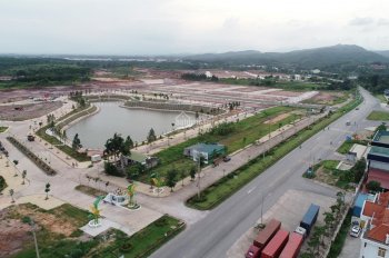 Cần bán suất ngoại giao lô đất góc BT05 diện tích 329m2 khu đô thị Hải Yên Villas KM 2 quốc lộ 18