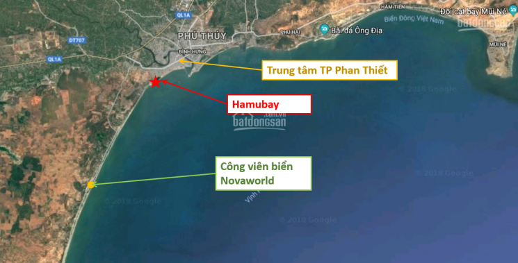 Hamubay - đất nền ven biển, trung tâm Phan Thiết