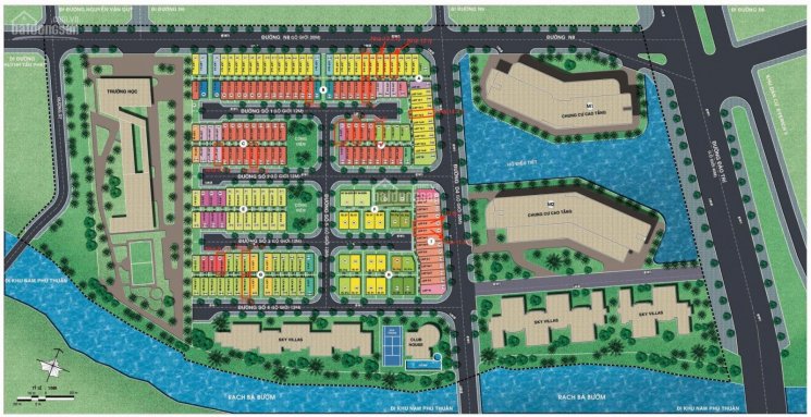 Đất nền giá tốt KDC Jamona City Q7, DT 5x17m, 6x23m, 7x17m, 8x17m, MT đường 12m - 20m, giá 72tr/m2