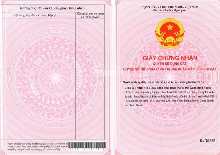 Đất nền KCN Minh Hưng III KĐT Phúc Hưng Golden - Chơn Thành Bình Phước. LH 038.796.1999