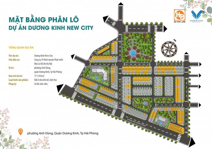 Bán đất tại Dương Kinh New City, khu đô thị Anh Dũng 5. Giá đầu tư