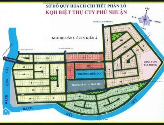 Lô O. 20 dự án Phú Nhuận Phước Long B, Quận 9, cần bán nhanh giá cạnh tranh nhất thị trường