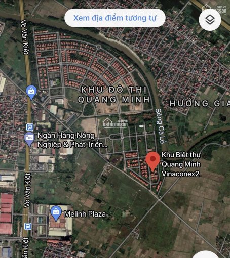 Bán 2 lô đất nền biệt thự Vinaconex 2 Quang Minh, Mê Linh, Hà Nội giá hợp lý