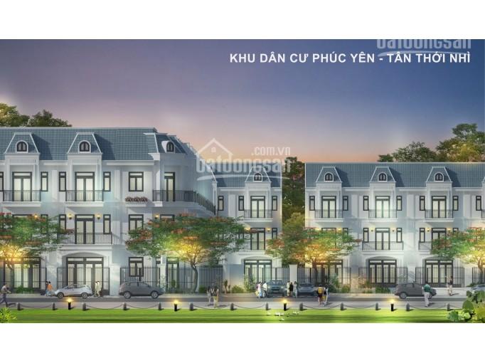 Đất nền Hóc Môn MT đường Tân Thới Nhì 10 - đường nhựa nội khu 16m nền DT từ 87.5 - 91 - 125m2