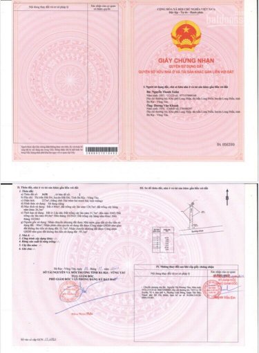 Cần bán cả dự án 32 nền đã có sổ sẵn mặt tiền đường nhựa lớn Phan Chu Trinh, thị trấn Đất Đỏ
