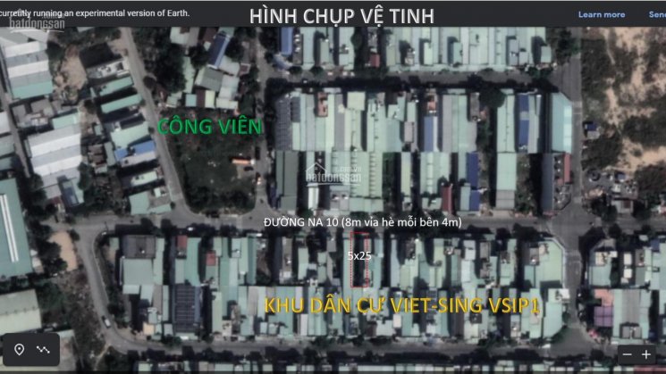 Bán lô đất chính chủ tại KDC Việt Sing
