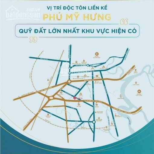 Đất nền nhà phố shophouse The Sol City, vị trí đắc địa của khu Tây Sài Gòn, liền kề chợ Hưng Long