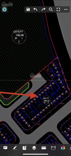 Bán lô đất dịch vụ Dương Nội khu LK27, LK28 MT 5m, giá 4.6 tỷ