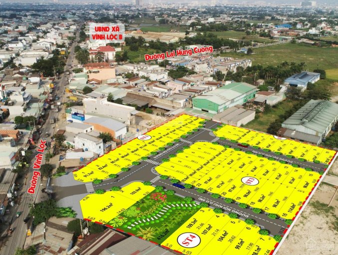 Bán đất Bình Chánh, sổ riêng, MT đường Vĩnh Lộc, gần ủy ban, siêu thị chợ, trường học, giá 2,7 tỷ