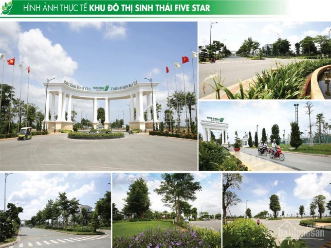 Cần bán gấp 2 lô đất KDC Five Star Eco City 120m2, giá TT 900 triệu sổ riêng, giáp ranh Bình Chánh