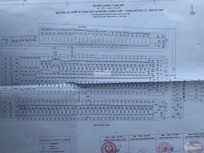 Bán đất nền sổ đỏ dự án Thanh Tuyền, Phủ Lý, Hà Nam