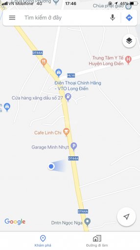 Chính chủ bán đất mặt tiền Tỉnh Lộ 44A, Long Điền, Bà Rịa Vũng Tàu, gần biển Long Hải, giá 1,7 tỷ