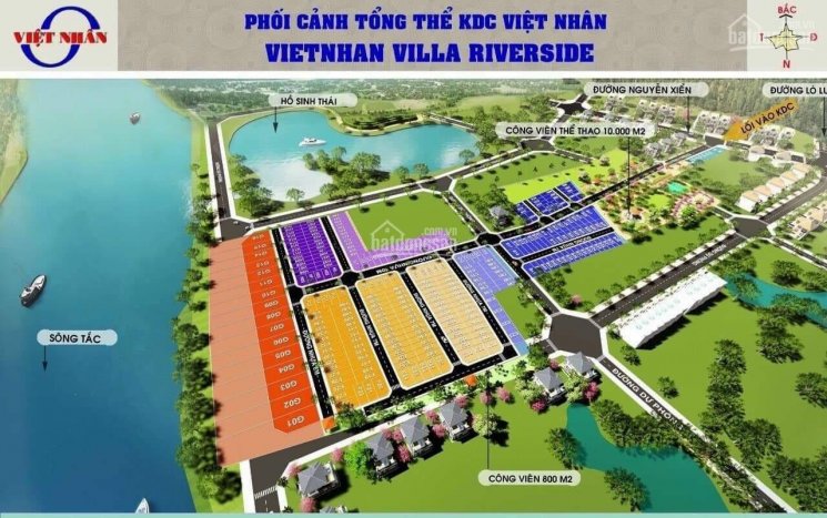 Bán đất nền dự án tại dự án Việt Nhân Villa, Quận 9, Hồ Chí Minh diện tích 58.6m2, giá 2.9 tỷ
