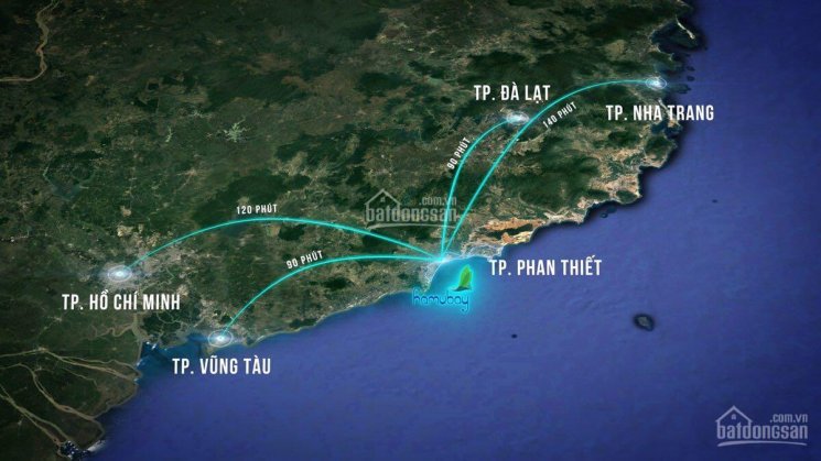 Đất nền ven biển Hamubay trung tâm thành phố Phan Thiết 1m2 28 triệu/m2