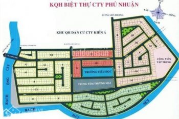 Các nền đất giá tốt nhất tại DA Phú Nhuận, đường Đỗ Xuân Hợp, Q9