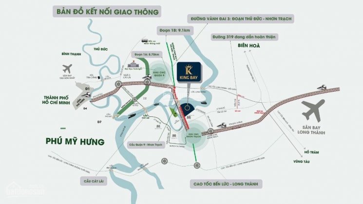 Booking dự án đẹp nhất Đồng Nai, Nhơn Trạch, giáp Quận 9, mặt tiền VĐ3 giá chủ đầu tư, CK đến 7%